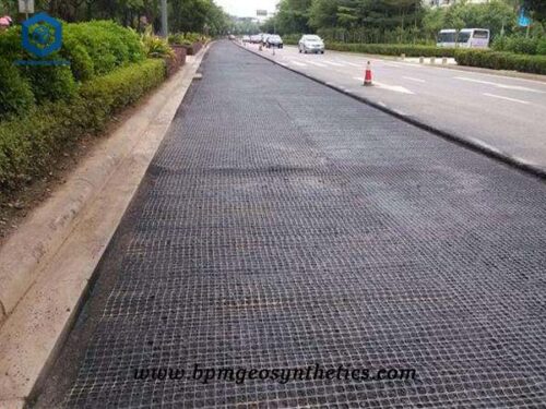 Geogrid Material for Road construction - Geosynthetics | Geomembrane ...