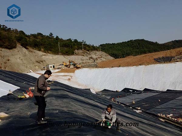 The Application of Geosynthetics in Civil Engineering-HDPELandfill Liner for Hazardous Waste Containment in Suqian City
