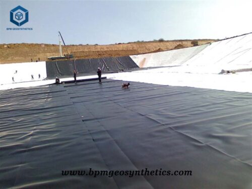 Black High Density Polyethylene Pond Liner - Geosynthetics ...