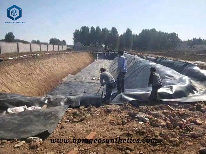 HDPE Pond Liner for Irrigation Application in Ethiopia