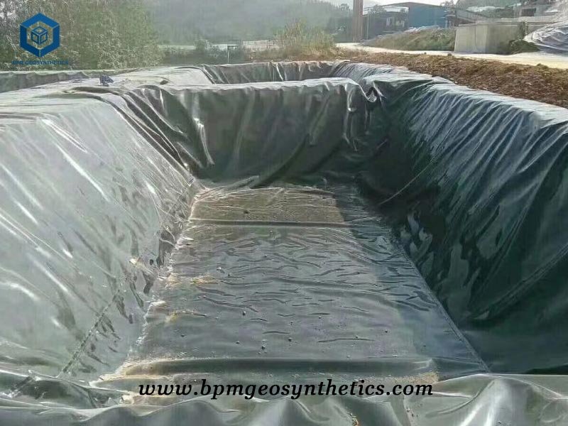 HDPE Pond Liner for irrigation in Ethiopia