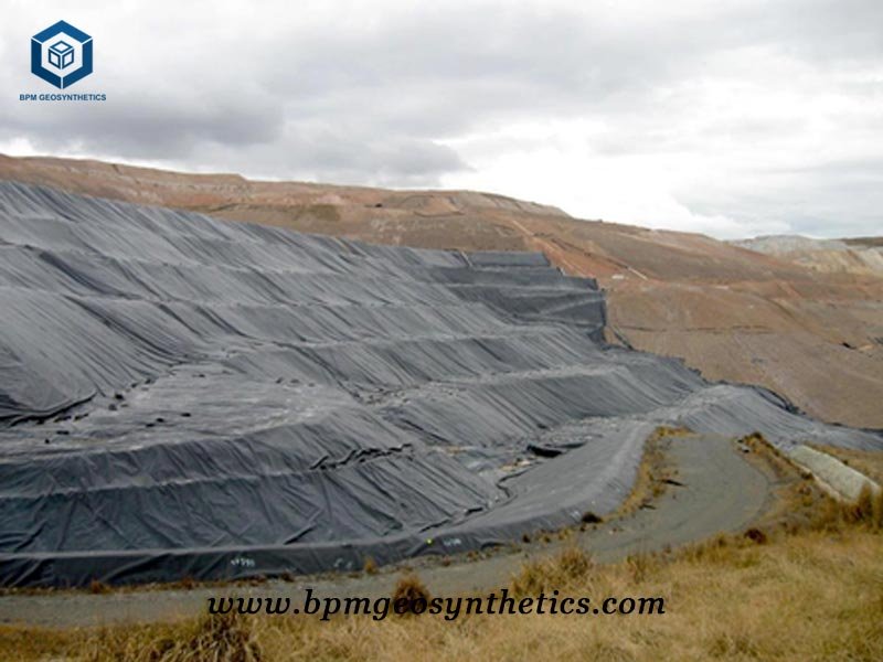Smooth Geomembrane Sheet for Mining Project in Peru