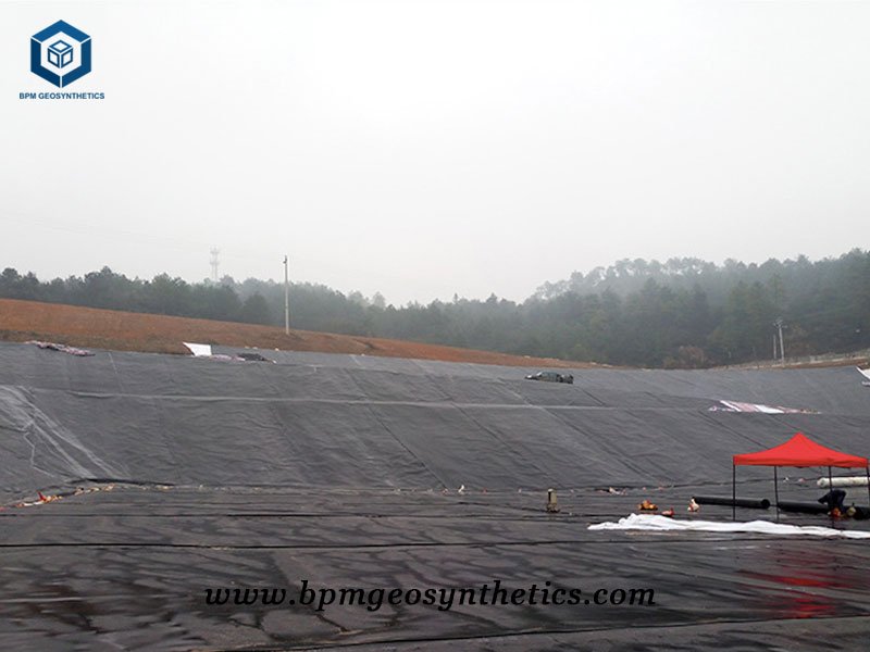 Large Pond Liners for artificial Lake in Hubei