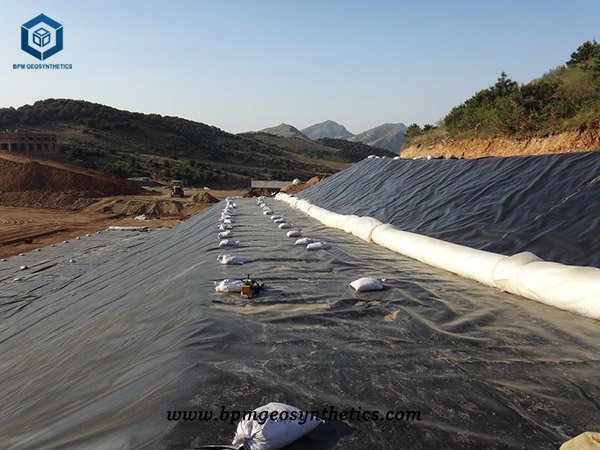 Polyethylene Geomembrane for Landfill Project in Ghana