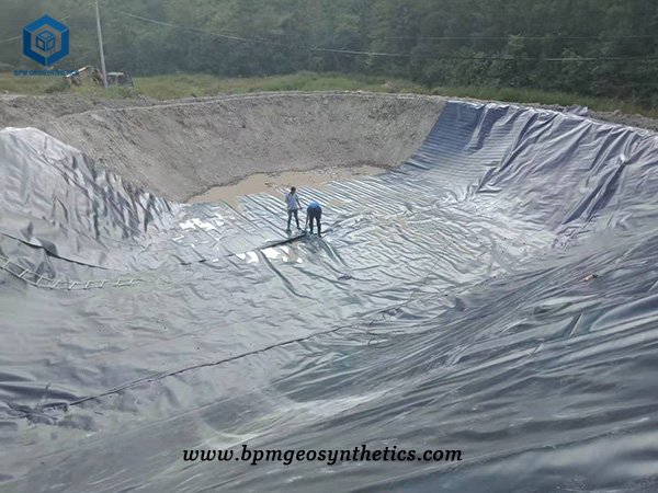 High Density Polyethylene Liner for Copper Heap Leaching Project in Indonesia