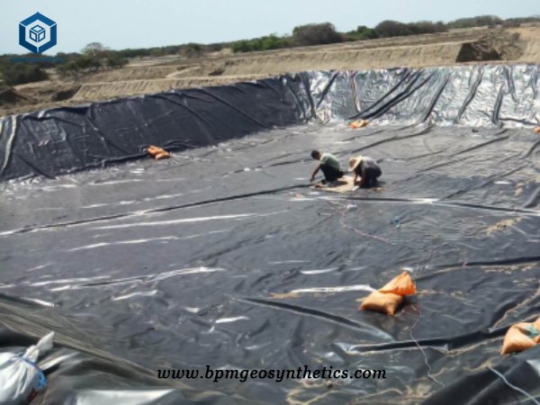 HDPE Pond Liner Material for Water Containment Project in Malaysia