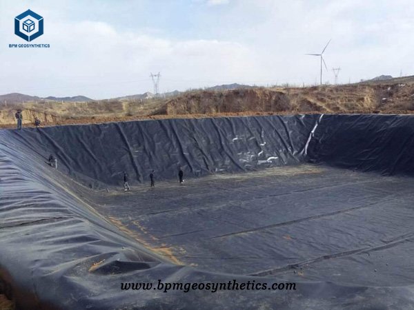 Flexible Pond Liner for Fish Farm Project in Pakistan