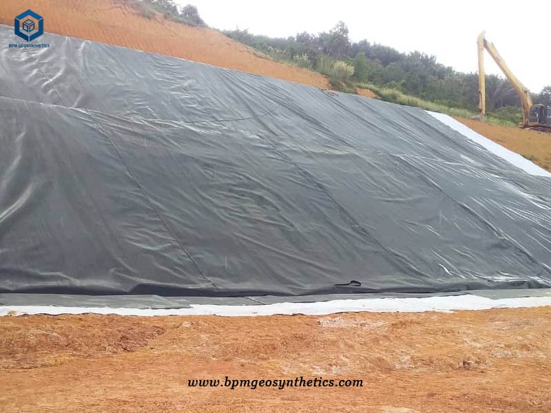 HDPE Geosynthetic Membrane for Landfill Project in Malaysia