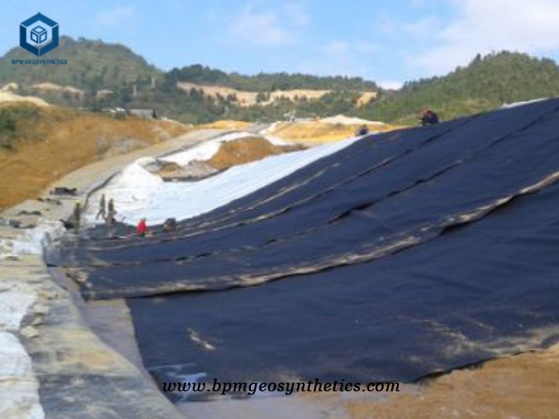 High Density Polypropylene Geomembrane liner for Mining Project in Mongolia