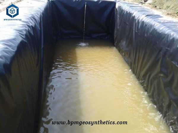 Outdoor Pond Liner for Waste Water Treatment Project in Thailand