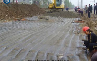 Plastic Uniaxial Geogrid for Road Construction for Thailand