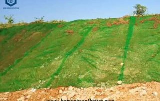 3D Erosion Control Geomat for Slope Stabilization Project in Indonesia