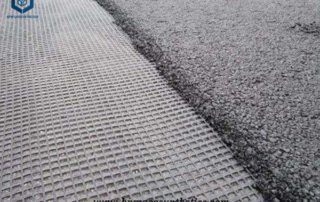 Fiberglass Geogrid for Road construction in Canada