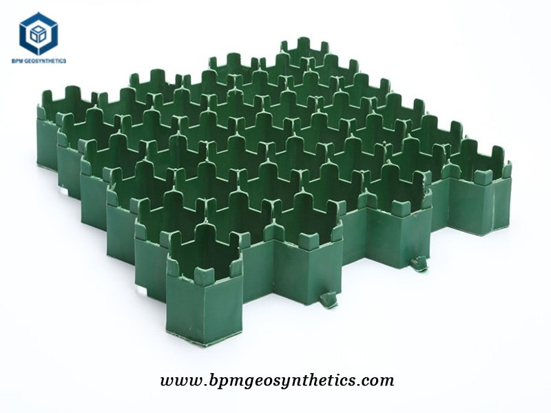 Plastic Grid Pavers for Packing lot in Cambodia