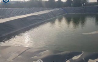 Black Plastic Pond Liners for Waste Water Treatment Project in Indonesia