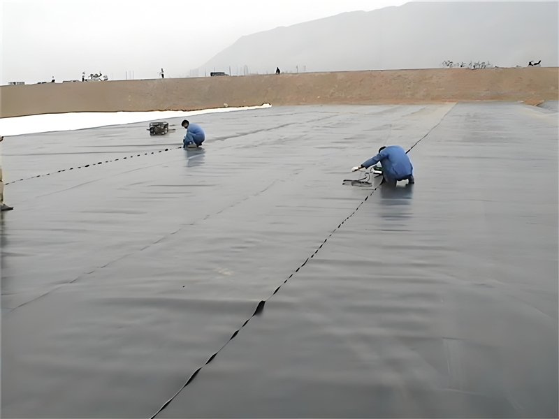 Low Density Polyethylene geomembrane for Dam