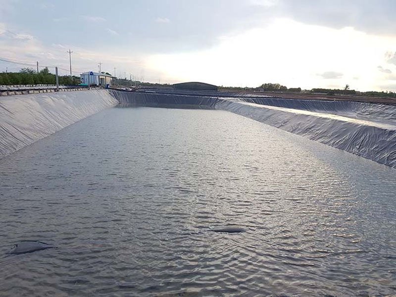 HDPE Film Geomembrane Dam Lining for Artificial Lake