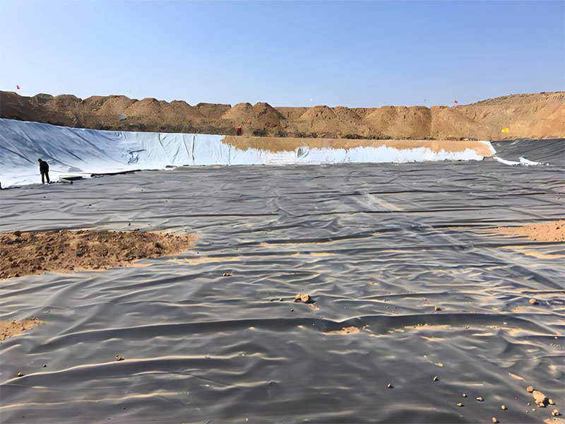 Waterproof HDPE Pond Liner for Mining Project