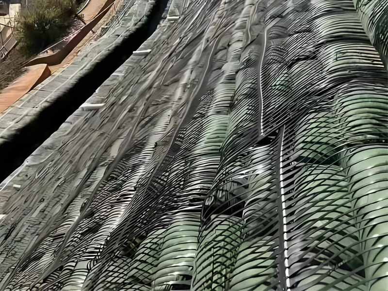 Civil Engineering Plastic Uniaxial Geogrid for Retainning Wall