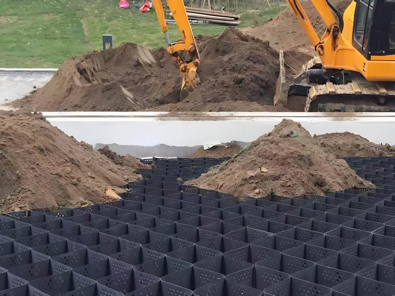 Geoweb Slope Protection HDPE Geocell for Road Reinforcement