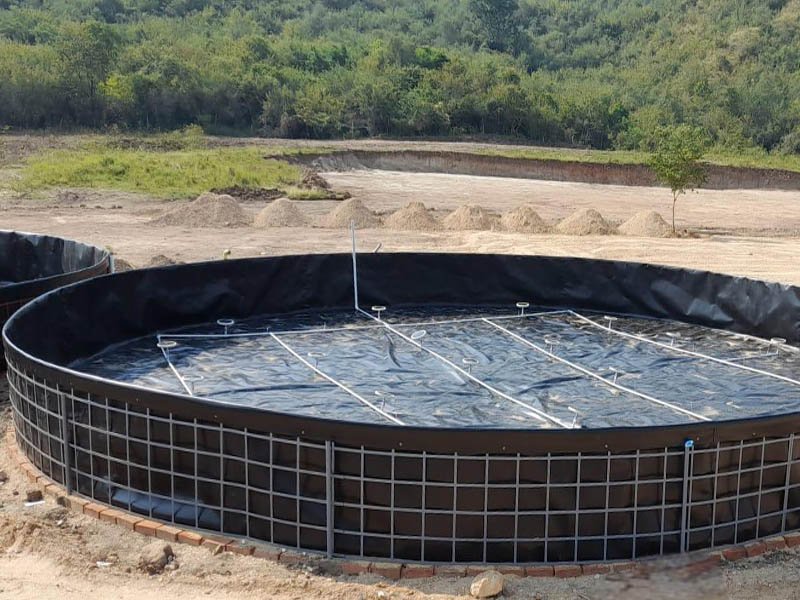 Waterproofing 30 mil HDPE Liner Geomembrane for Aquaculture Ponds