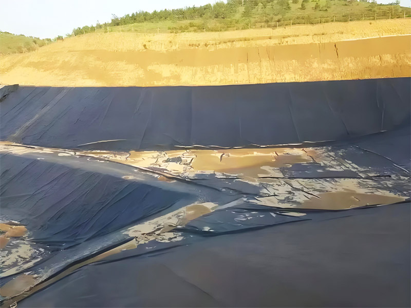 80 mil HDPE Geomembrane Pond Liner for Landfill Project