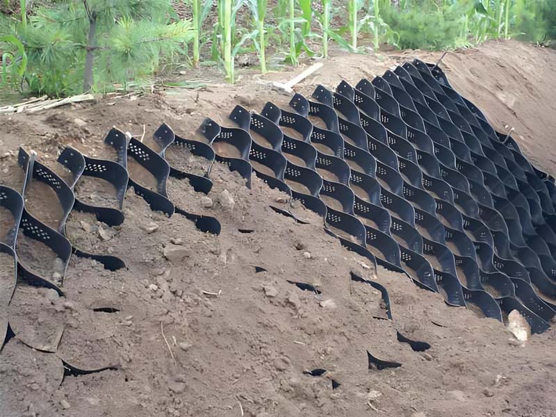 Polypropylene Geocell for Slope Retaining Wall